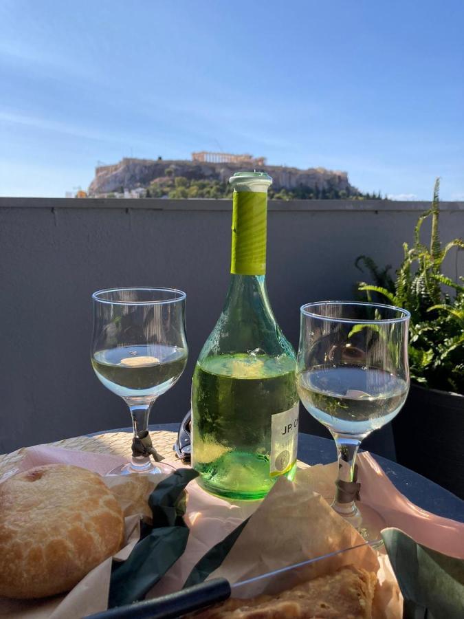 Sandra"S Acropolis View Penthouses Aten Exteriör bild