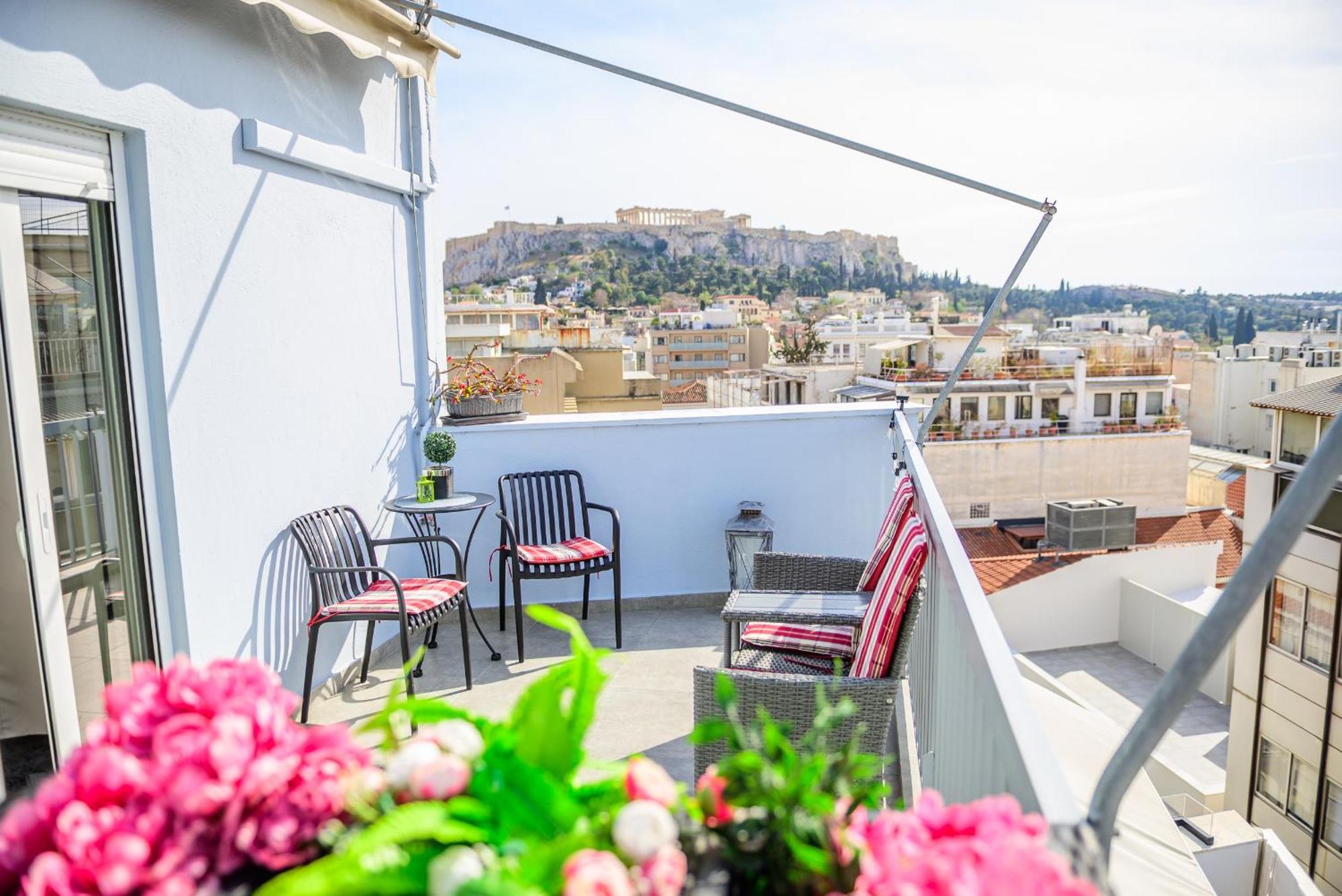 Sandra"S Acropolis View Penthouses Aten Exteriör bild