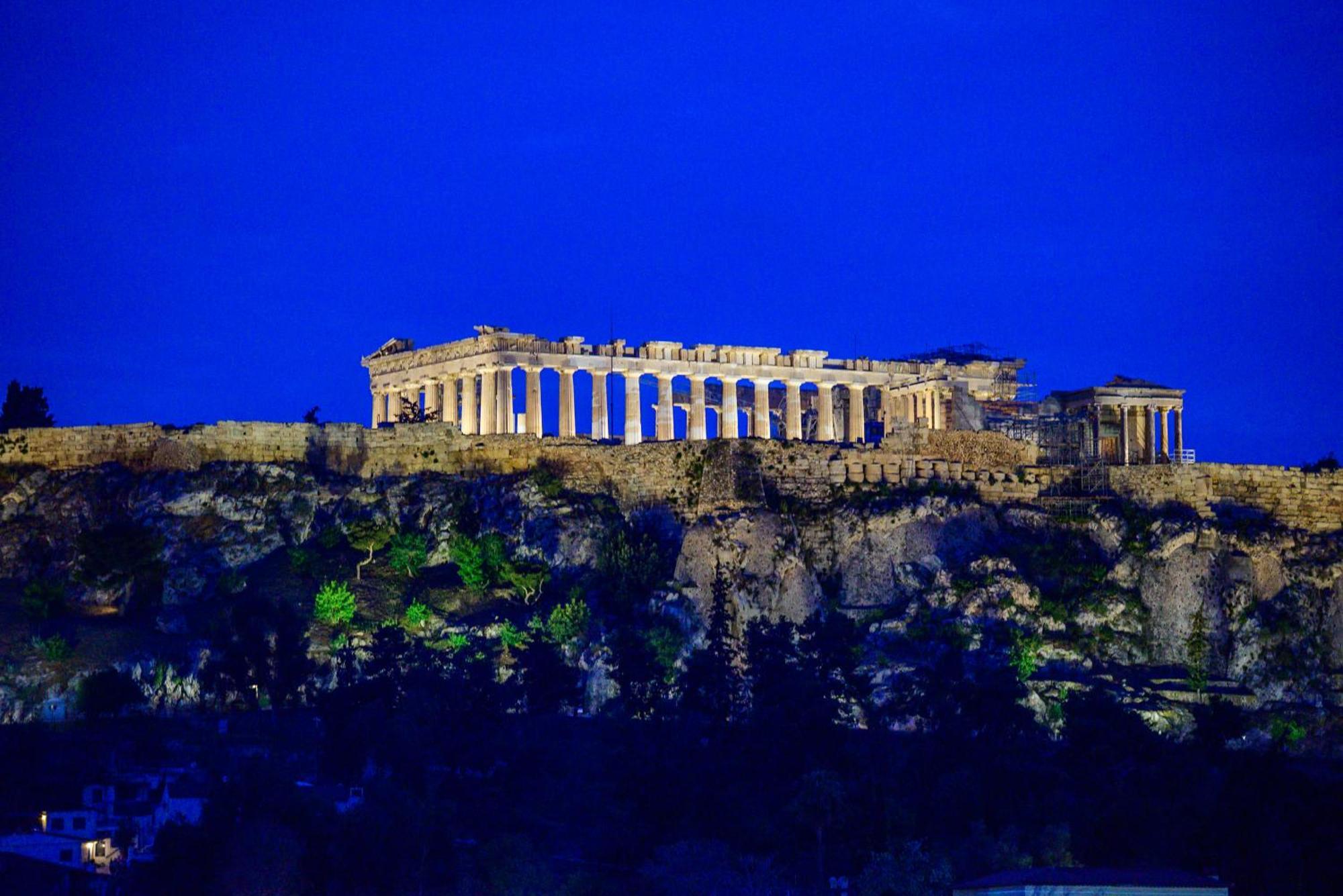 Sandra"S Acropolis View Penthouses Aten Exteriör bild